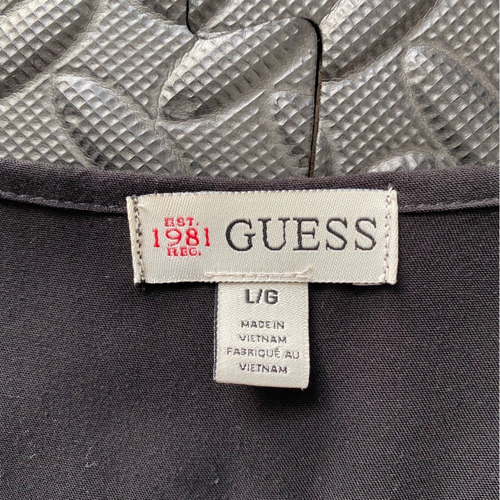 GUESS Black Romper | size L - Picture 3 of 4